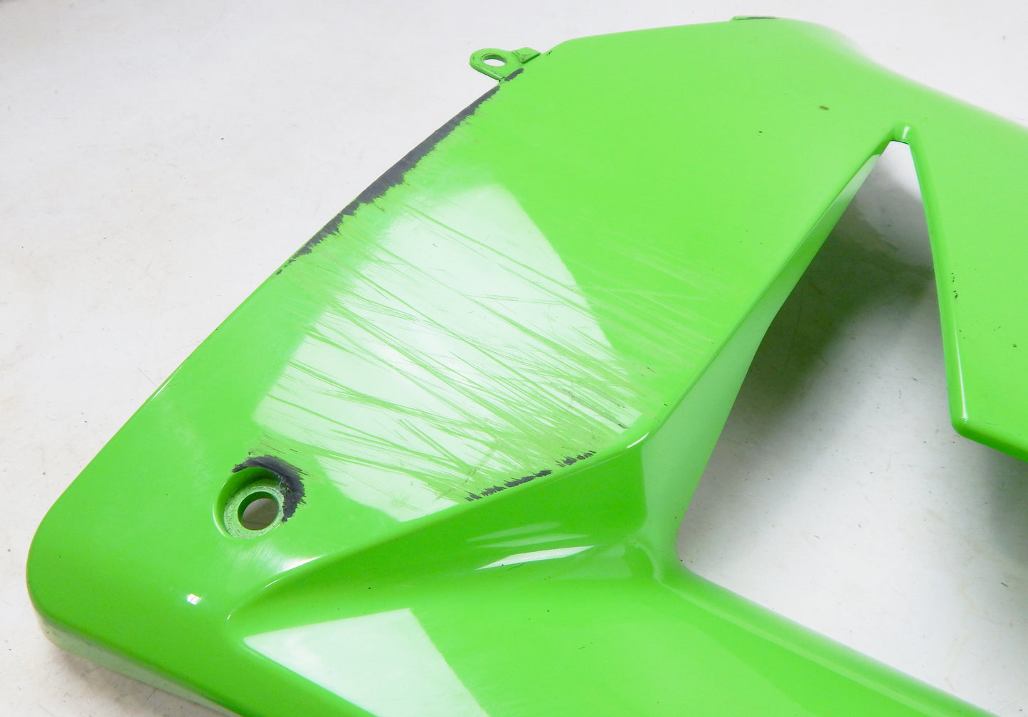 OEM KAWASAKI 2004 ZX10R LEFT SIDE MID PANEL COWL GREEN 55028-0007 - MotoRaider