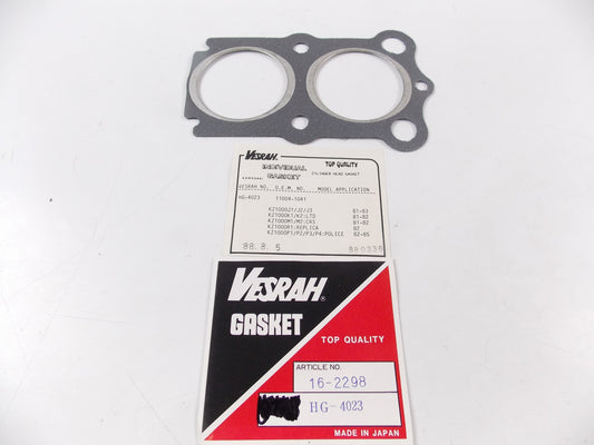 VESRAH KAWASAKI 1981-85 KZ1000 GASKET CYLINDER HEAD 16-2298/HG-4023 110041-1041 - MotoRaider