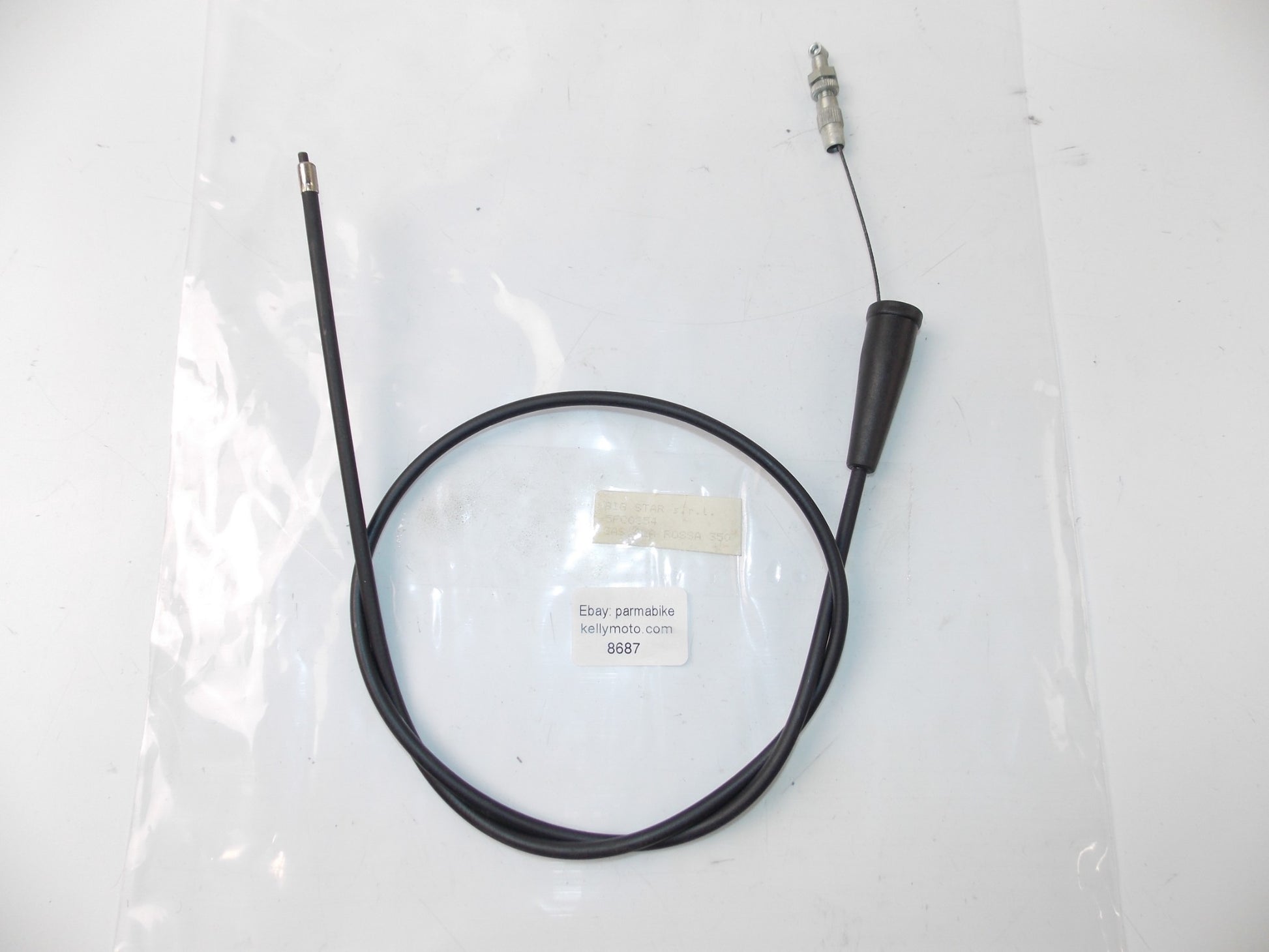 NOS CAGIVA ALA ROSSA 350 THROTTLE CABLE BIG STAR 5FC0854 - MotoRaider