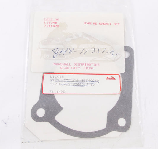 MARSHALL YAMAHA 86-88 SR540 98 VK540 86-88 XL540 ENGINE GASKET SEAL 8H8-11351-00 - MotoRaider