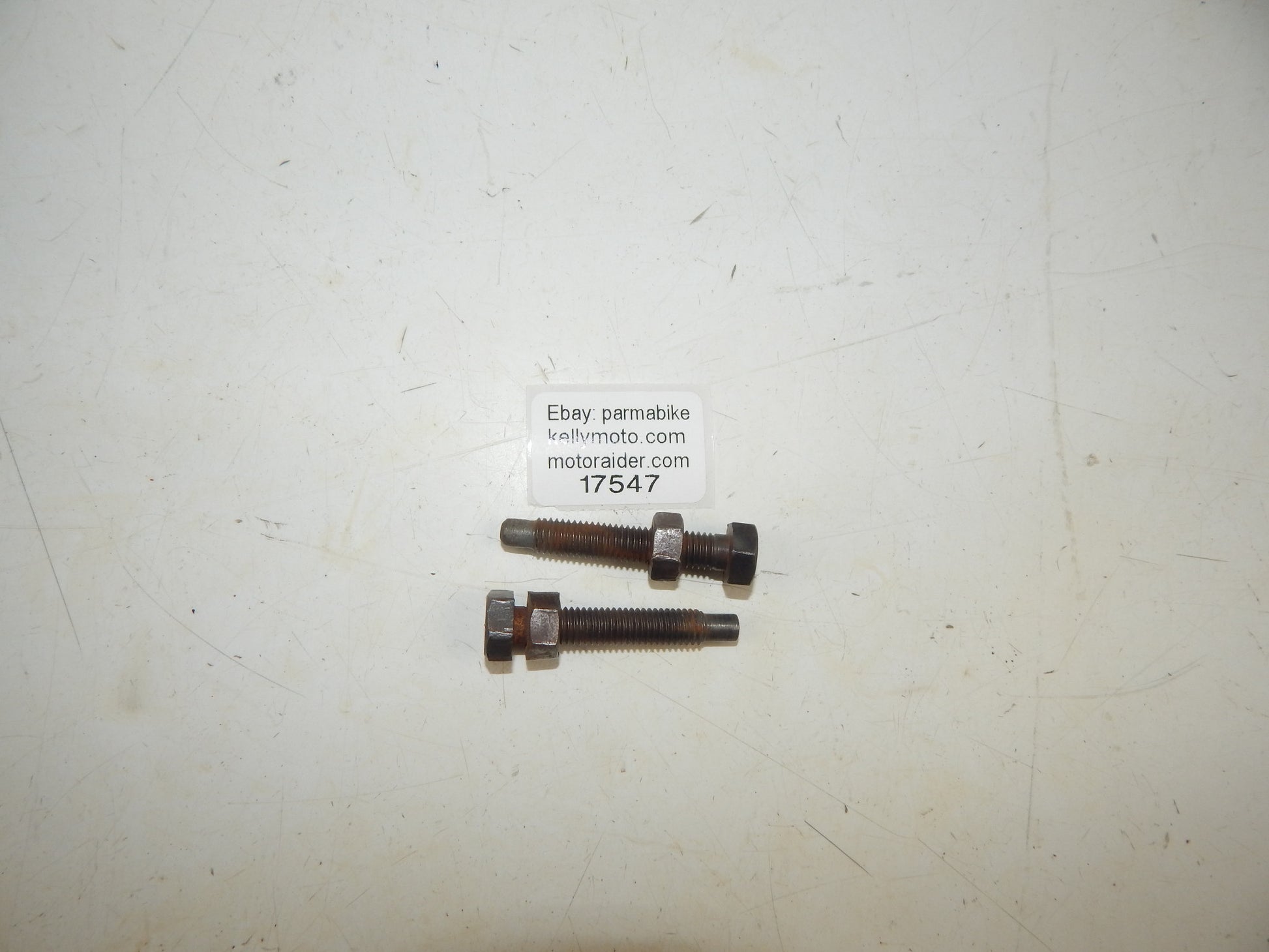 REAR WHEEL SWING ARM CHAIN ADJUSTER BOLTS VINTAGE SACHS HERCULES DKW - MotoRaider