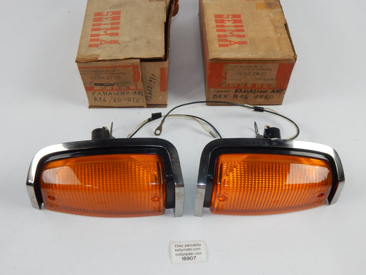 SEIMA RH/LH FRONT LIGHT RENAULT R14 1980 TURN SIGNAL BLINKER 10582701 10582801 - MotoRaider