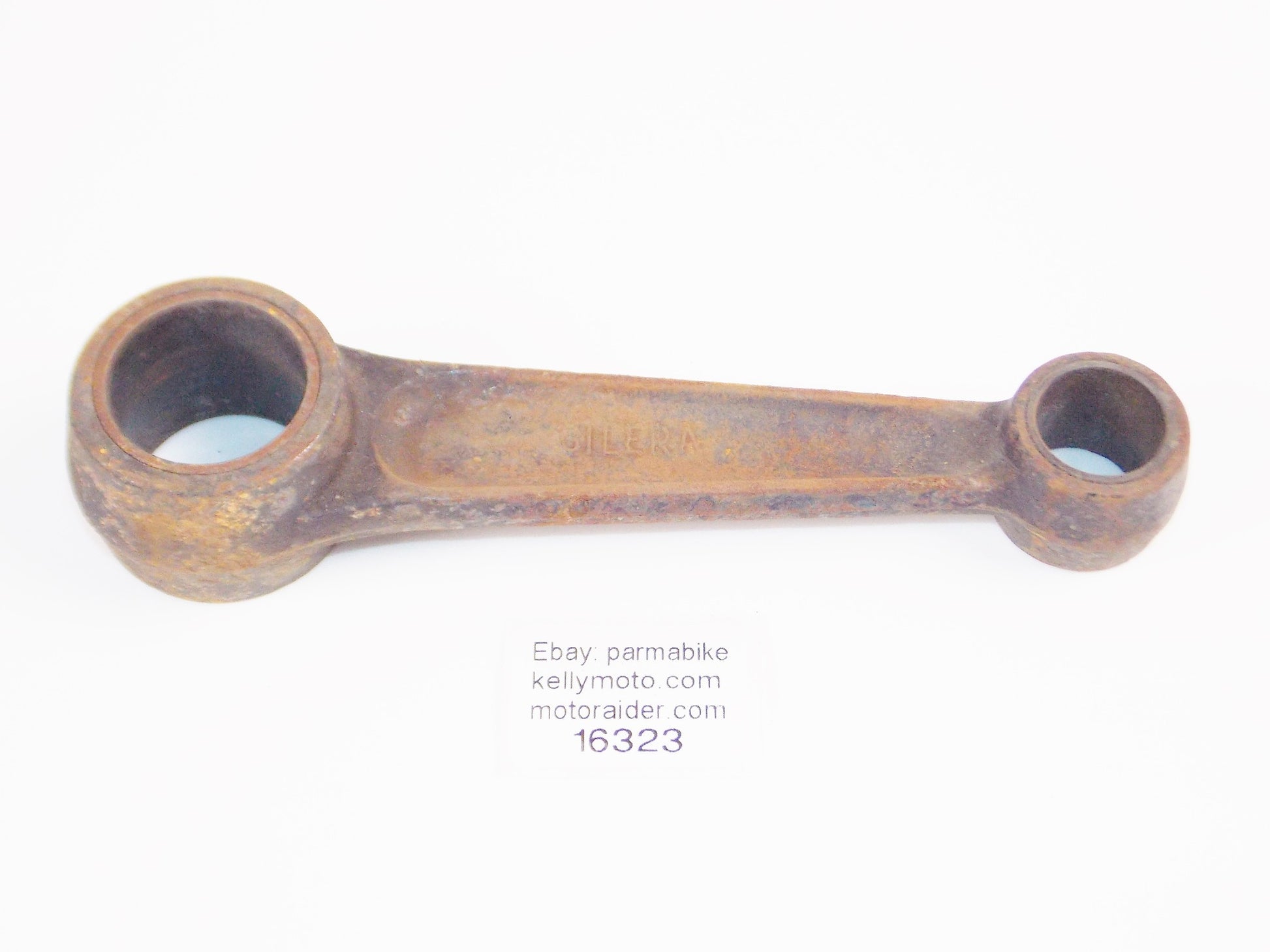 ENGINE MOTOR CONNECTING ROD GILERA OVERALL LENGTH 180mm VINTAGE ITALY - MotoRaider