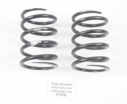 REAR SHOCK SUSPENSION SHORT SPRINGS L=77mm ID=43mm TH=5.45mm VINTAGE MOTOCROSS - MotoRaider