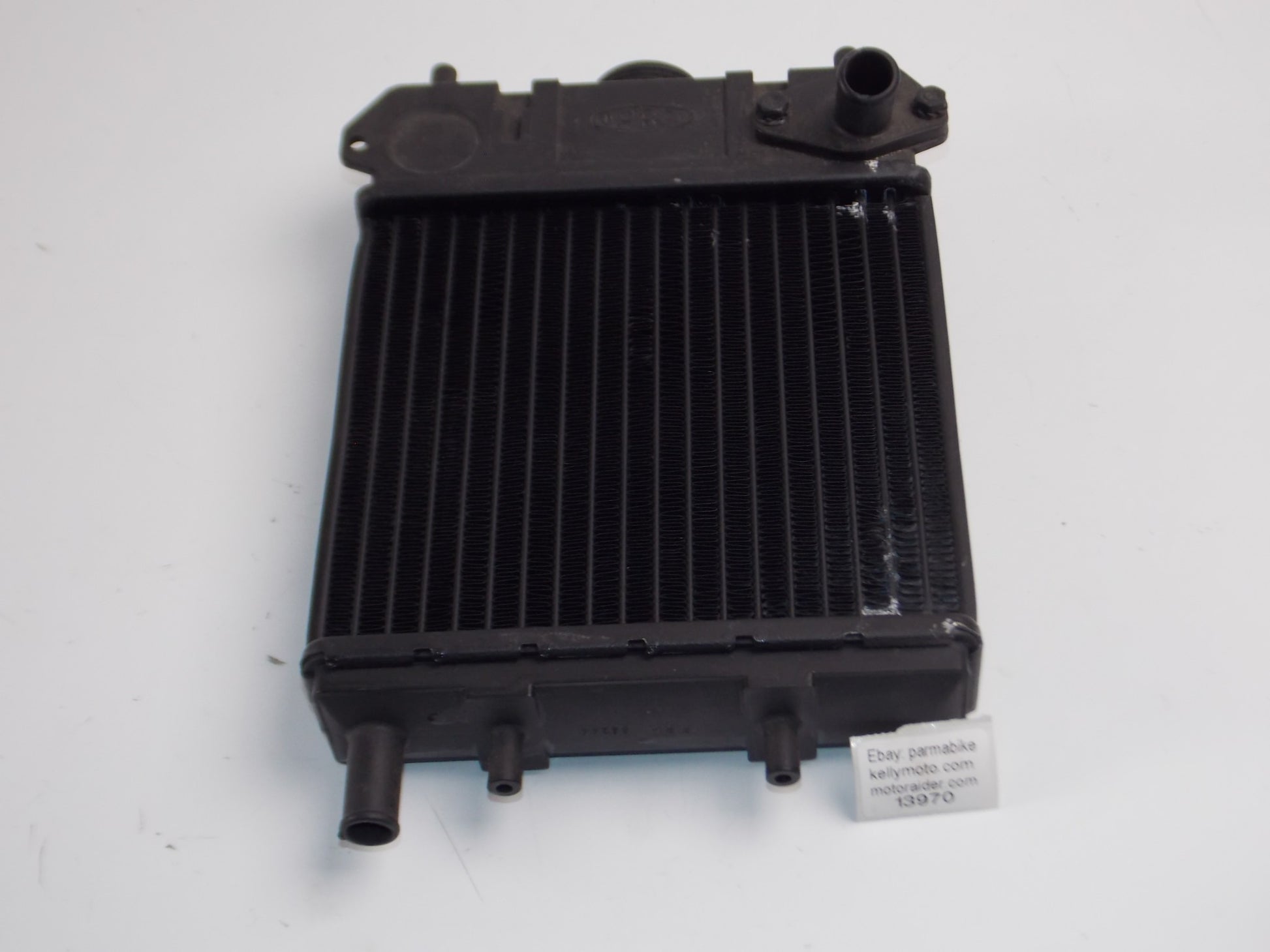 NOS OEM 1985 CAGIVA ALETTA ORO 125 COOLING SYSTEM RADIATOR 800089129 - MotoRaider
