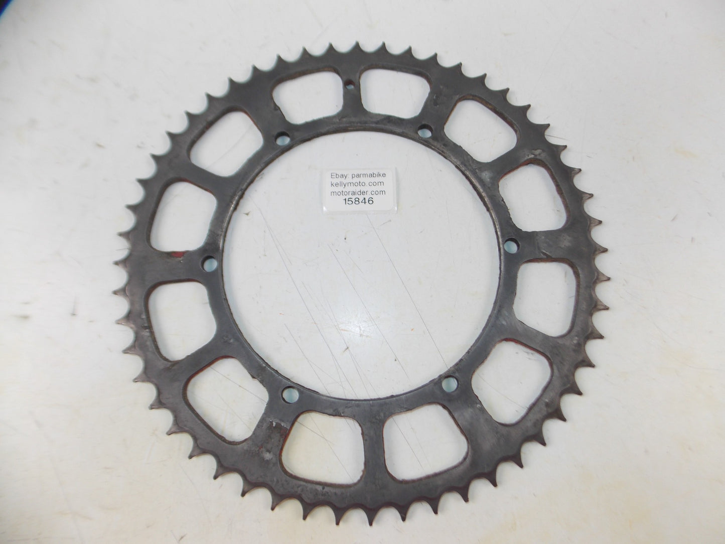 1976 YAMAHA XT 500 REAR WHEEL SPROCKET 52T XT TT 500 VINTAGE - MotoRaider