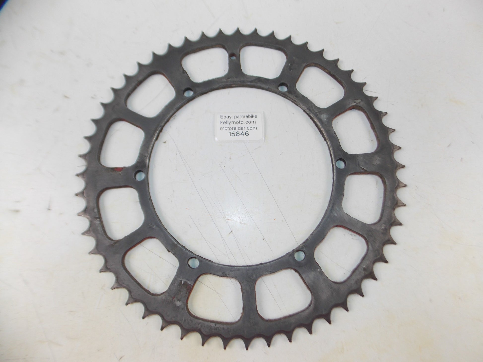 1976 YAMAHA XT 500 REAR WHEEL SPROCKET 52T XT TT 500 VINTAGE - MotoRaider
