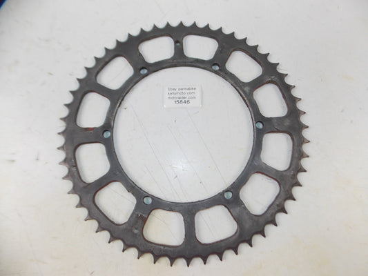 1976 YAMAHA XT 500 REAR WHEEL SPROCKET 52T XT TT 500 VINTAGE - MotoRaider