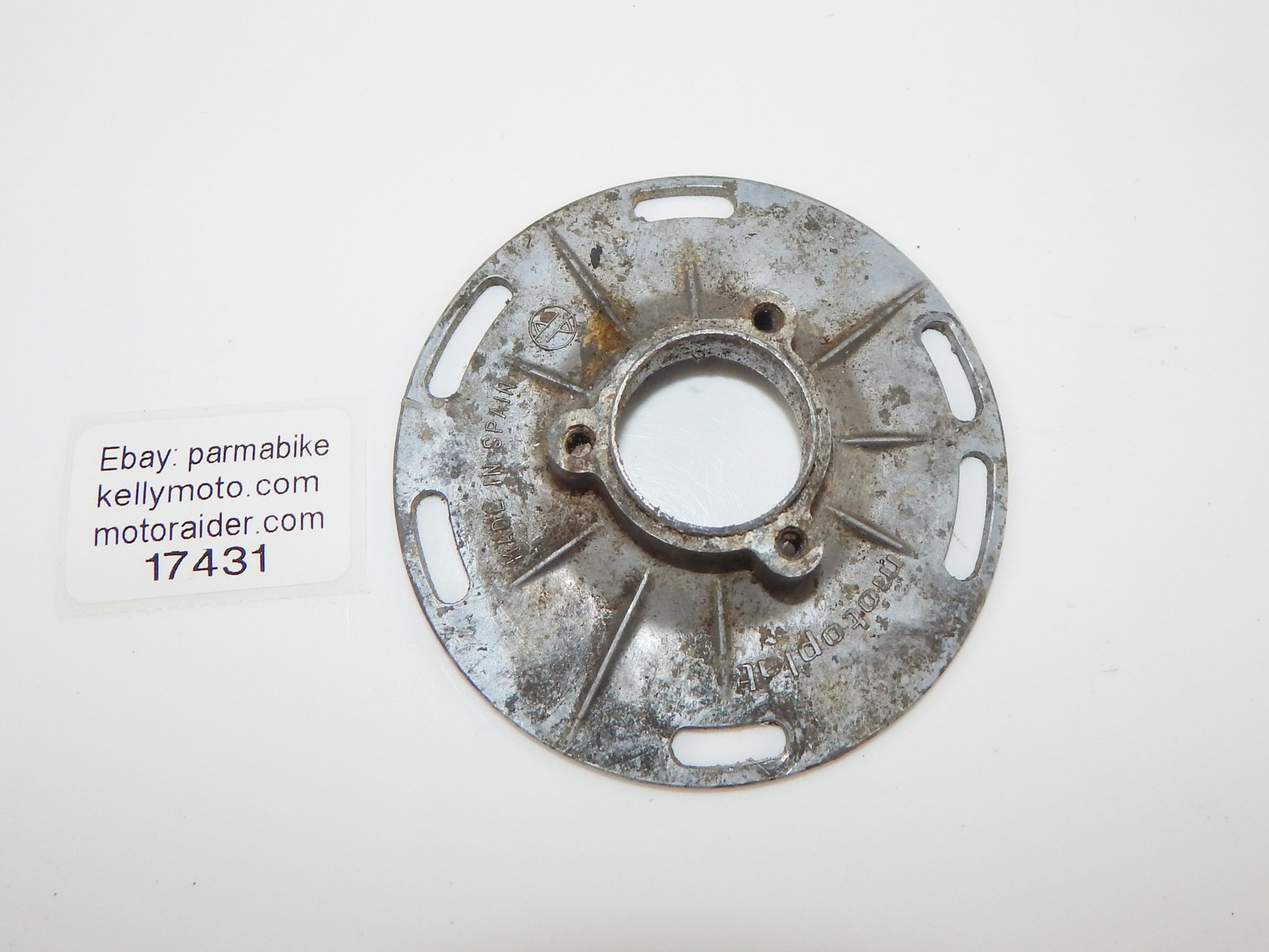 VINTAGE HUSQVARNA KTM PENTON SACHS DKW MOTOPLAT IGNITION PLATE MOUNT BASE - MotoRaider