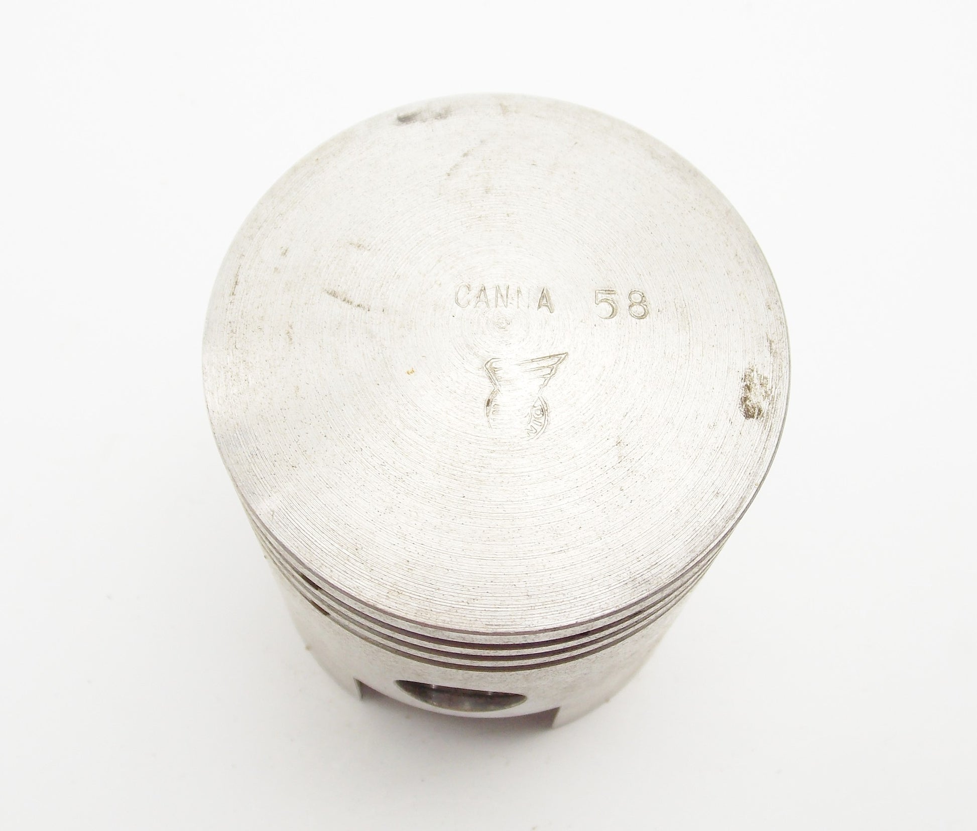 NOS DINAMIN PISTON + RINGS + PIN D. 58 mm MV AGUSTA 175 cc - MotoRaider