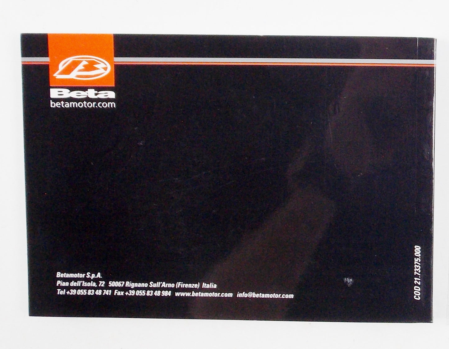 BETA R125 R107 R10 R12 MINITRIAL OWNER MANUAL+CD ITALIAN ENGLISH FRENCH GERMAN - MotoRaider