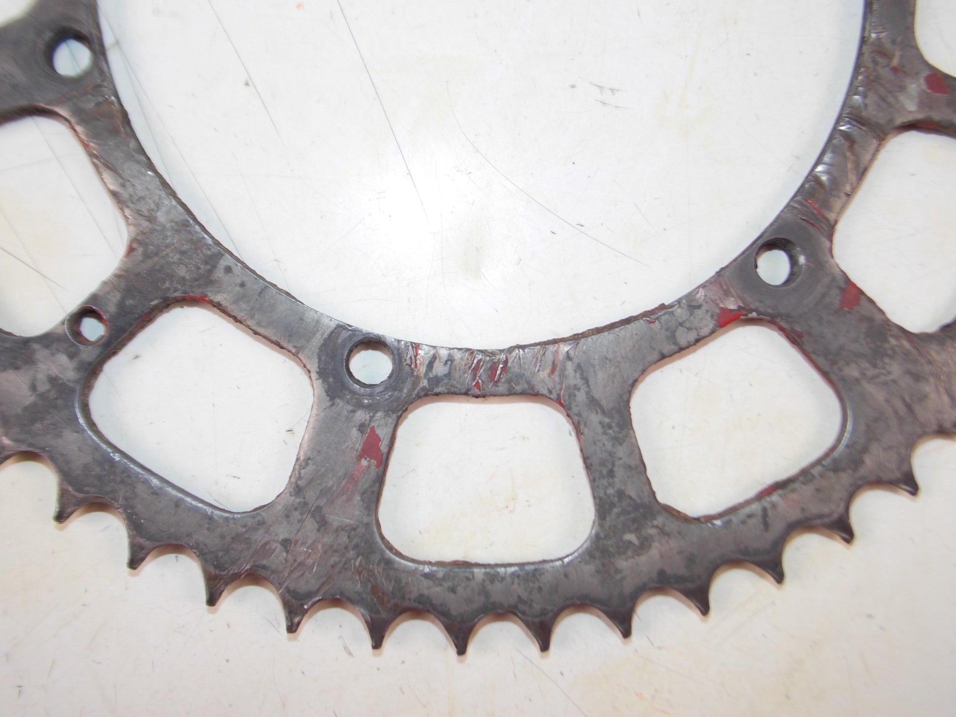 1976 YAMAHA XT 500 REAR WHEEL SPROCKET 52T XT TT 500 VINTAGE - MotoRaider