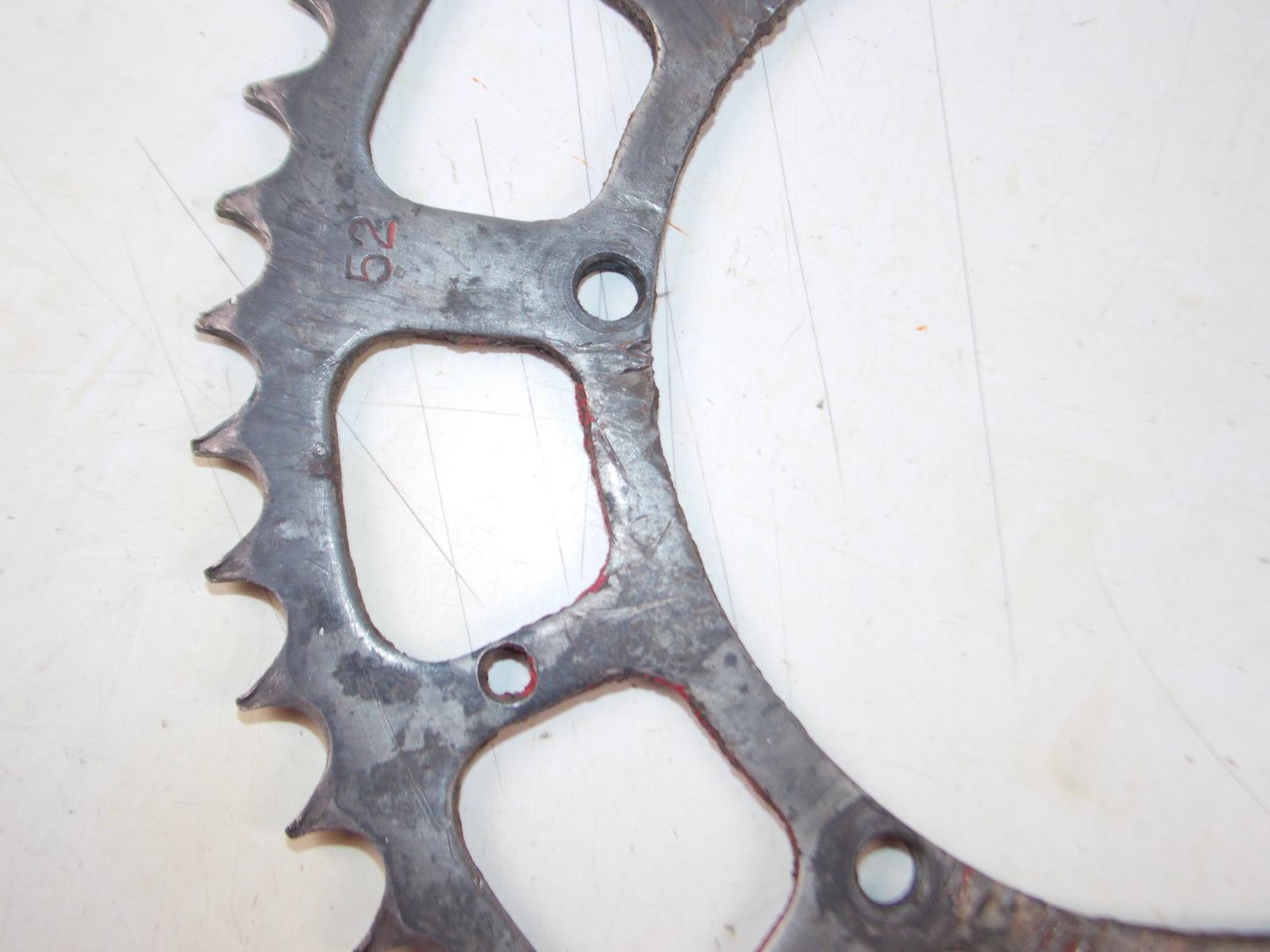 1976 YAMAHA XT 500 REAR WHEEL SPROCKET 52T XT TT 500 VINTAGE - MotoRaider