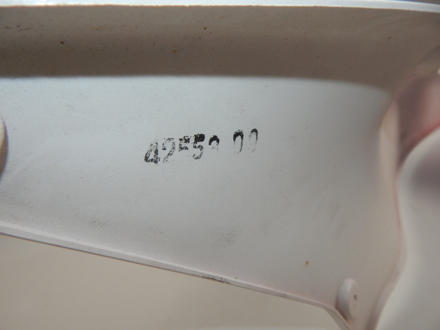 1990's CAGIVA MITO 125 7 SPEED REAR FENDER SEAT COWLING FAIRING WHITE VINTAGE IT - MotoRaider