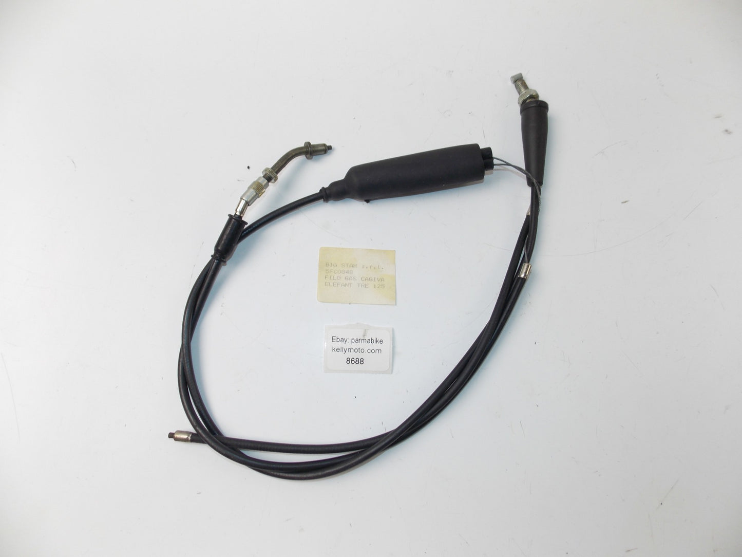 NOS 1980's  CAGIVA 125 THROTTLE CABLE BIG STAR  5FC0848 - MotoRaider