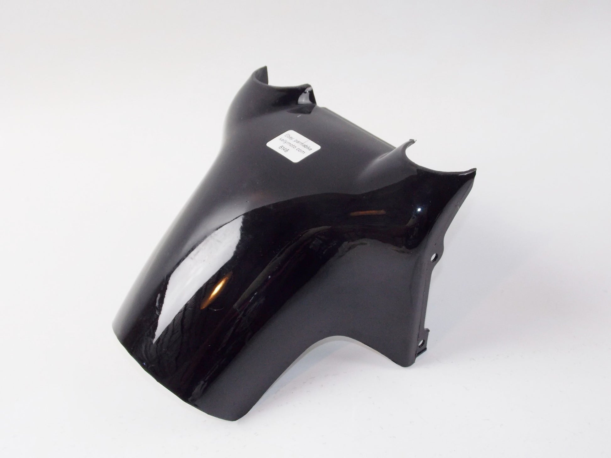 NOS OEM CAGIVA 1989 FRECCIA 125 C12R FRONT INNER FENDER MUDGUARD BLACK 800064082 - MotoRaider
