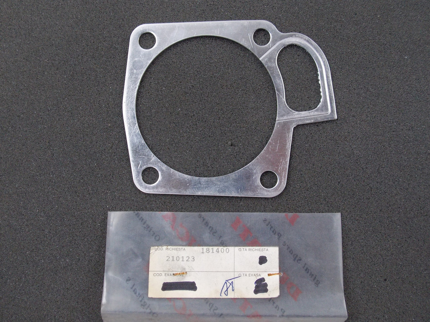 NOS OEM MORINI 1988 DART 350 - 400 CYLINDER BASE GASKET 210123 - MotoRaider