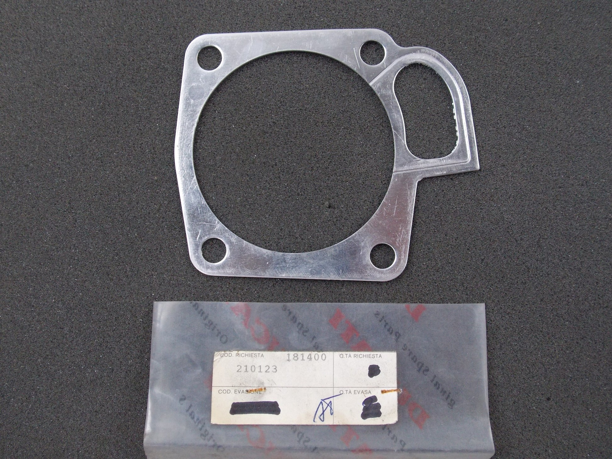 NOS OEM MORINI 1988 DART 350 - 400 CYLINDER BASE GASKET 210123 - MotoRaider