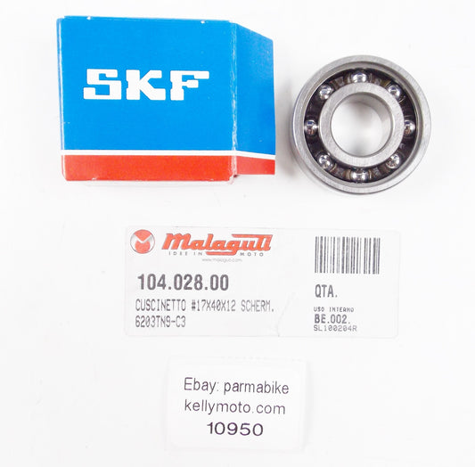 OEM MALAGUTI 08-09 SCOOTER GRIZZLY 12 BEARING DRIVE SHAFT 17x40x12 | 104.028.00 - MotoRaider