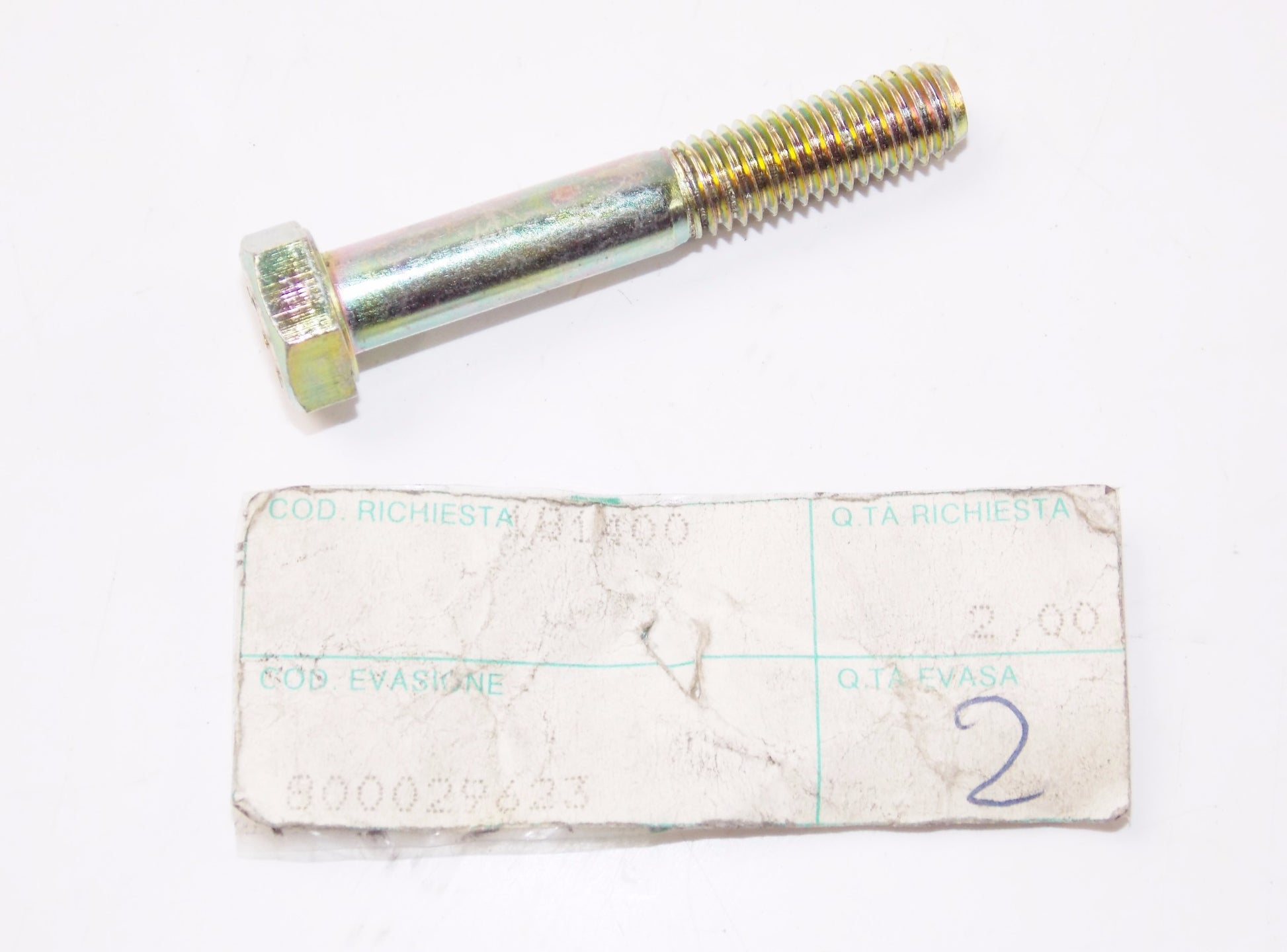 NOS OEM CAGIVA 1979 SST - 125 INTERNATIONAL HUSQVARNA DUCATI SCREW 800029623 - MotoRaider