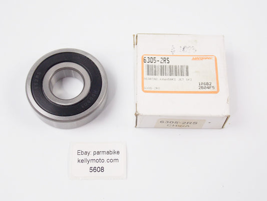 MARSHALL KAWASAKI 25x62x17 JET SKI DEEP GROOVE SEALED BEARING 6305-2RS - MotoRaider