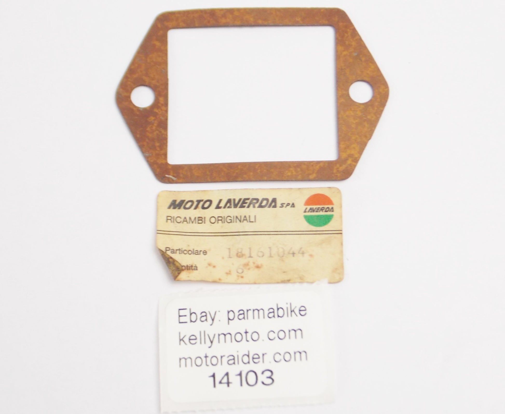 OEM LAVERDA MOTOR INTAKE REED GASKET 18161044 18 161 044 - MotoRaider