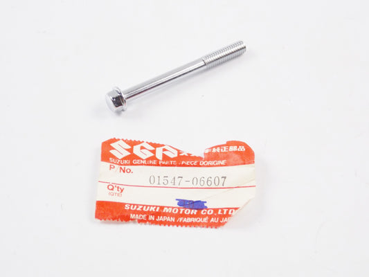 NOS OEM SUZUKI ATV 1985 QUADRUNNER - LT230GE/ATV 1986 LT230GE BOLT 01547-06607 - MotoRaider