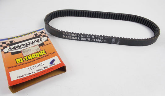 NOS MARSHALL 1974-1981 ARCTIC CAT 1976 Brute HI-TORQUE PREFORMANCE BELT HT1093 - MotoRaider