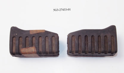 YAMAHA 1983-87 CV50 80 RH LH REAR FOOT REST STAND PEG RUBBER COVER 5G3-27433-01 - MotoRaider
