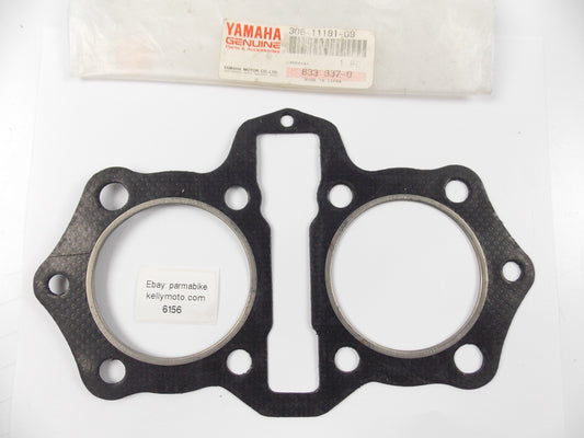 NOS OEM YAMAHA 1974-1083 XS650 | 1974 TX650 CYLINDER HEAD GASKET 306-11181-09 - MotoRaider