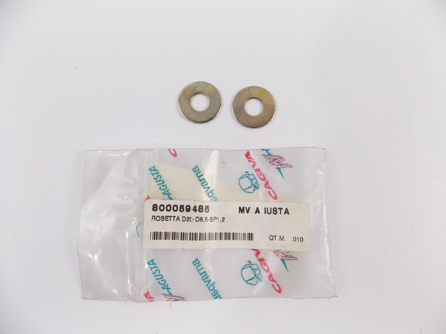 NOS OEM 1990-99 CAGIVA EV PRIMA 50 RIVER 500/600 RR BRAKE LEVER WASHER 800059485 - MotoRaider