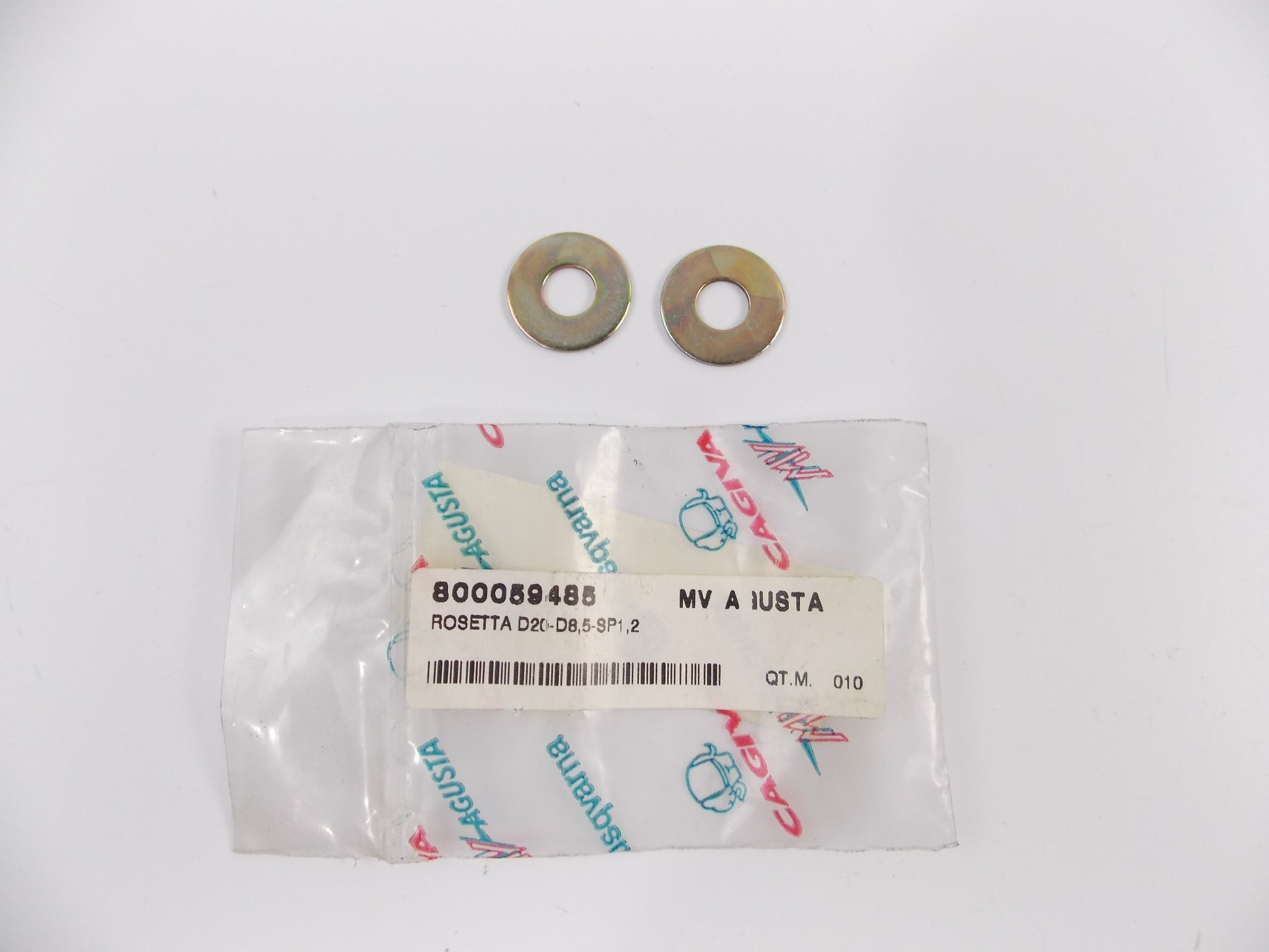NOS OEM 1990-99 CAGIVA EV PRIMA 50 RIVER 500/600 RR BRAKE LEVER WASHER 800059485 - MotoRaider