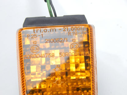 Triom 21.0051/1 P25-1 R19-10 210052/1 RH LH TURN SIGNAL INDICATOR MOTORCYCLE - MotoRaider