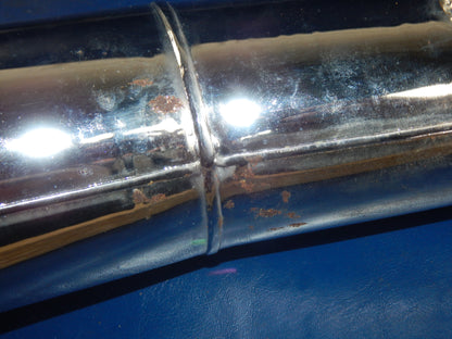 MARVING CHROME RIGHT/LEFT EXHAUST MUFFLER PIPE SILENCER YAMAHA 1982 1983 XJ750 - MotoRaider