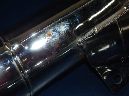 MARVING CHROME RIGHT/LEFT EXHAUST MUFFLER PIPE SILENCER YAMAHA 1982 1983 XJ750 - MotoRaider