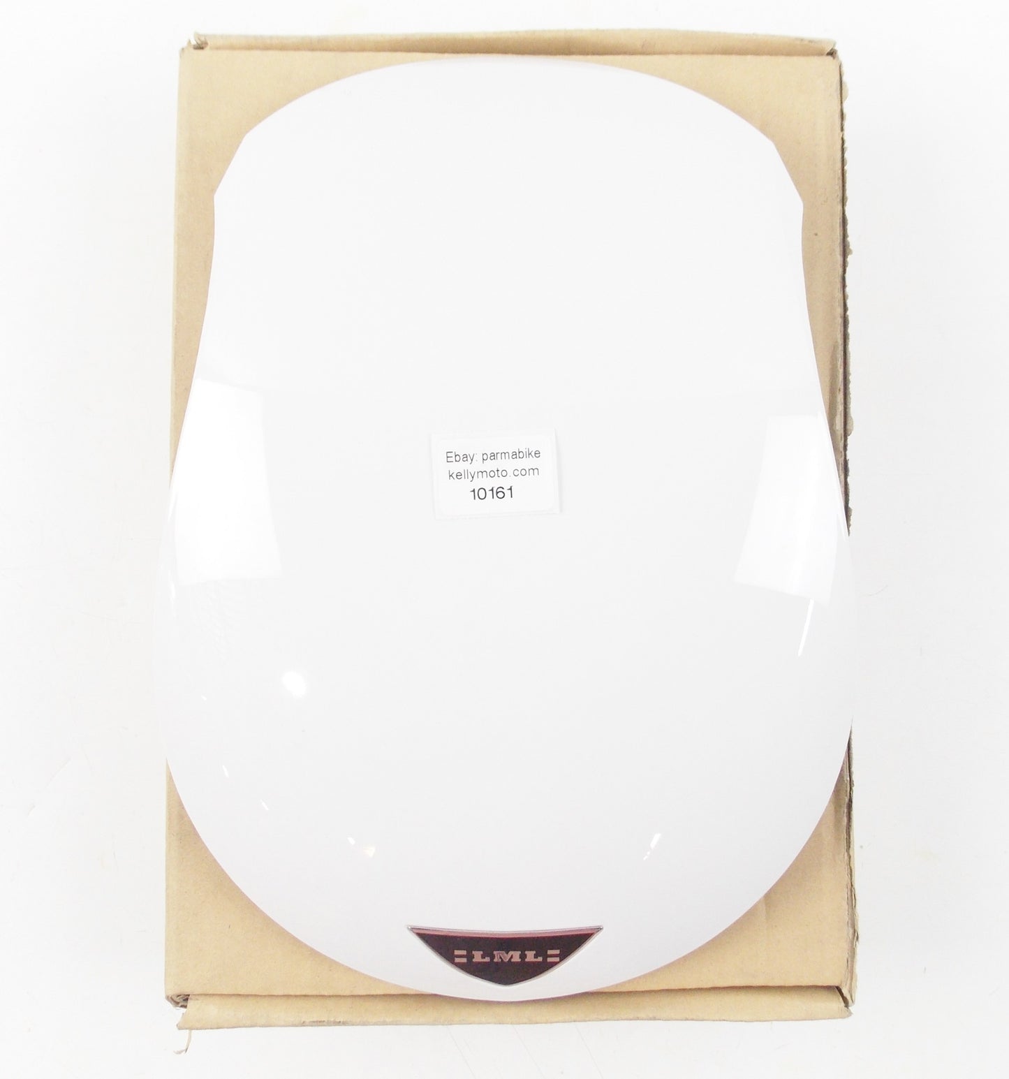 LUGGAGE TOP CASE FUSION-V28 PLATE COVER WHITE 2T LML PU7758 VESPA PIAGGIO STELLA - MotoRaider