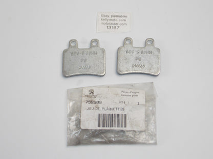 NOS OEM PEUGEOT JET FORCE 125 SCOOTER BRAKE PAD SET 759509 - MotoRaider