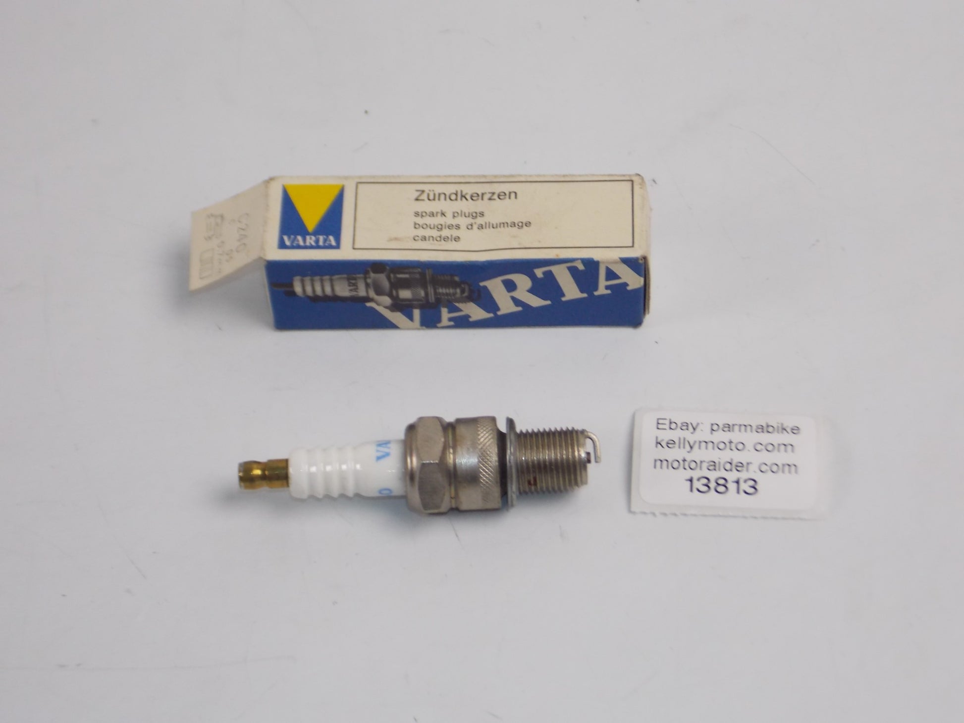 VARTA C240 0.7mm SPARK PLUG MOTORCYCLE SCOOTER MOPED INDUSTRIAL MOTORS - MotoRaider