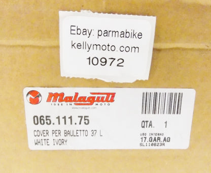 OEM MALAGUTI PASSWORD 250/BLOG 125 TOP CASE COVER PANEL 065.111.75 IVORY WHITE - MotoRaider