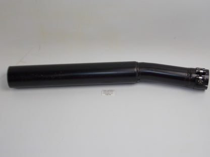 VINATGE MARVING MUFFLER PIPE EXHAUST BLACK L=615mm INLET ID=60mm BODY D=70mm - MotoRaider
