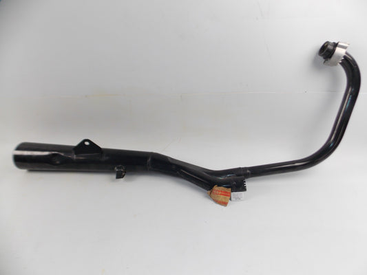 OEM SUZUKI 1982-83 GSX750 LEFT EXHAUST MUFFLER PIPE BLACK 14302-45500 1430245500 - MotoRaider