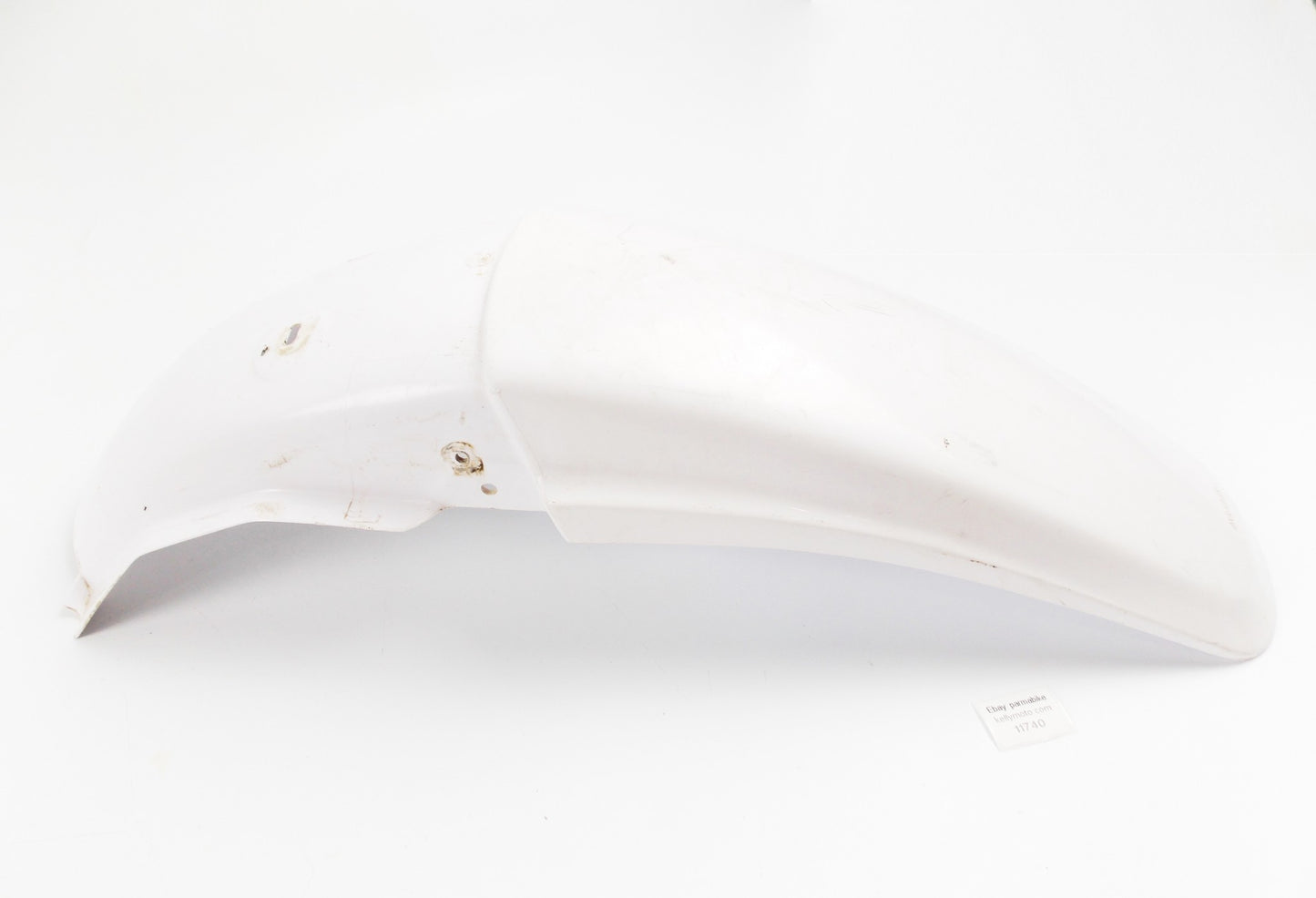 YAMAHA 1990 YZ 125 WHITE MUDGUARD REAR FENDER MUDDER - MotoRaider