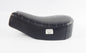 NISA SADDLE SEAT BLACK L=16" W=10" MORINI GARELLI BENELLI GUZZI MV VINTAGE ITALY - MotoRaider