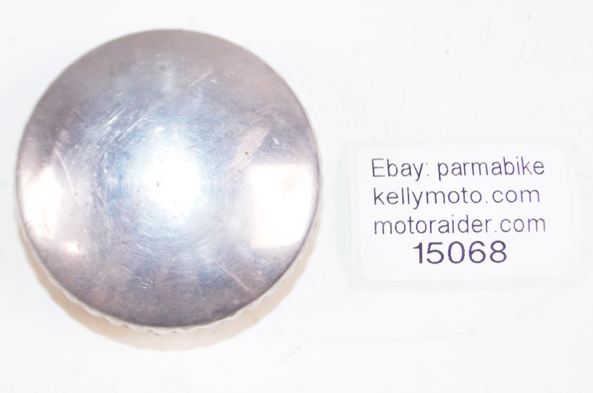 1970's BETA CHROMED FUEL PETROL GAS TANK CAP OD=53mm CROSS ENDURO CR RC 125 250 - MotoRaider