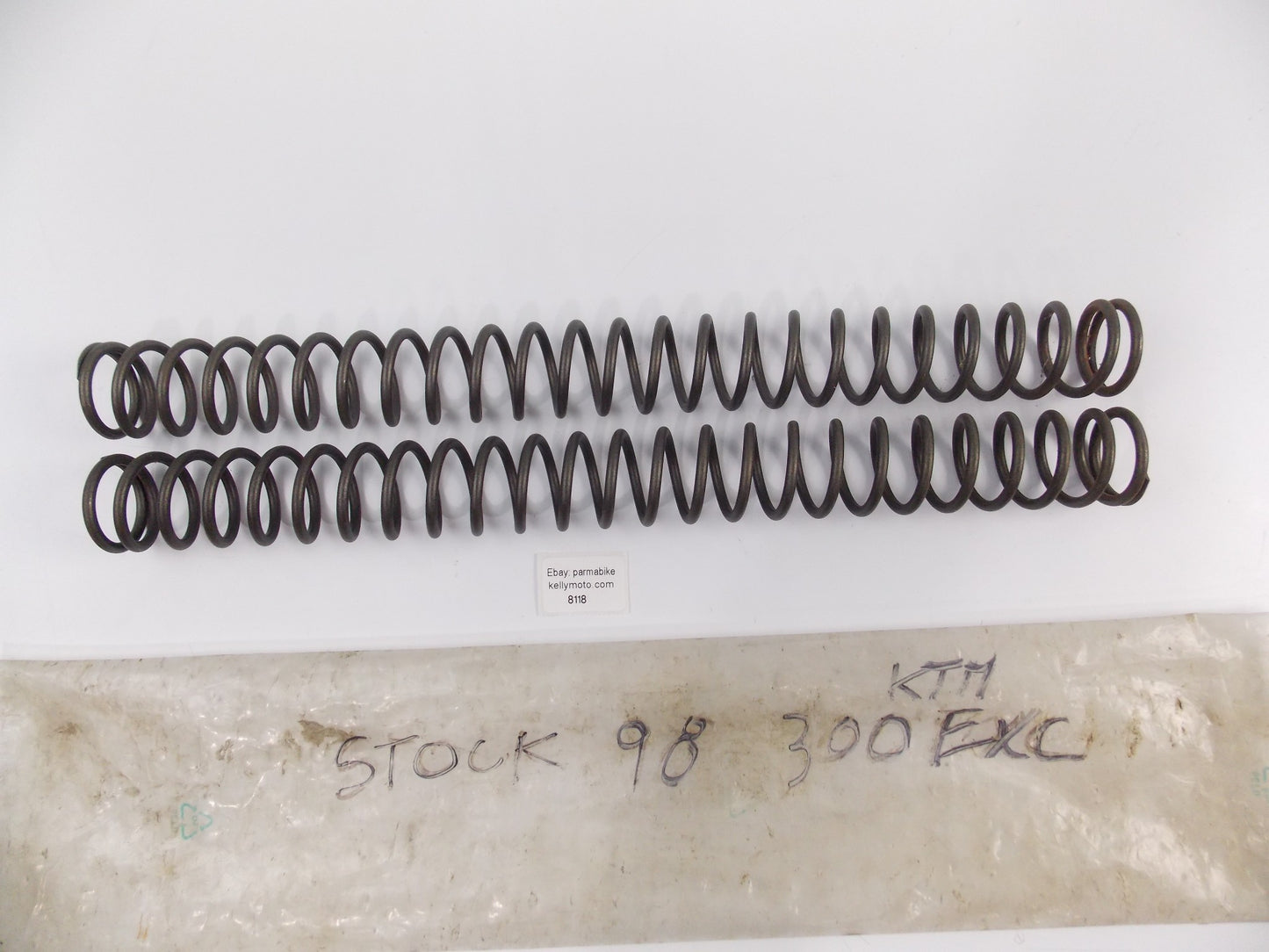 MARZOCCHI PERFORMANCE SUSPENSION SYSTEM KTM 1998 300EXC STOCK FRONT FORK SPRINGS - MotoRaider