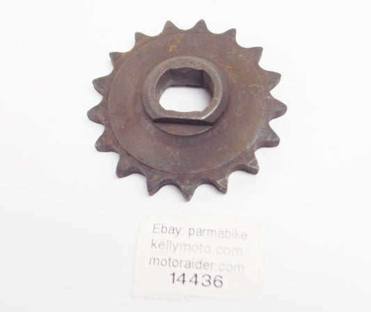 LAVERDA ZUNDAPP LZ 125 175 ENGINE MOTOR ZUNDAPP FRONT COUNTER SPROCKET 17T - MotoRaider