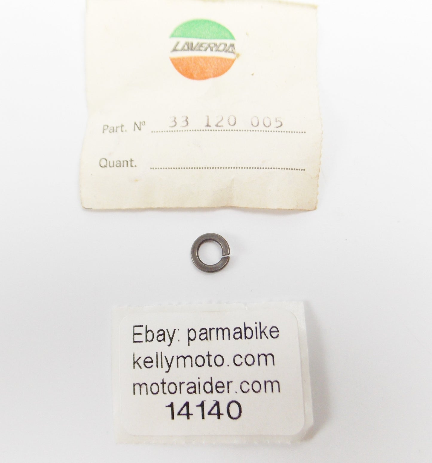 OEM LAVERDA 350 500 MOTOR CHASSIS MULTI USE SPRING WASHER 33120005 | 33 120 005 - MotoRaider