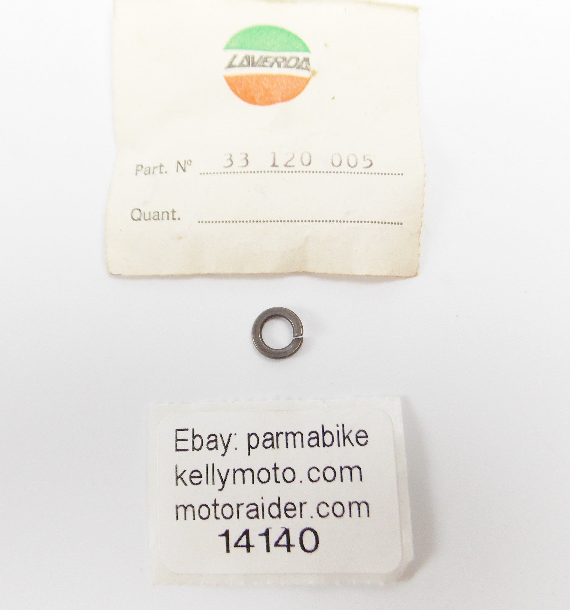 OEM LAVERDA 350 500 MOTOR CHASSIS MULTI USE SPRING WASHER 33120005 | 33 120 005 - MotoRaider