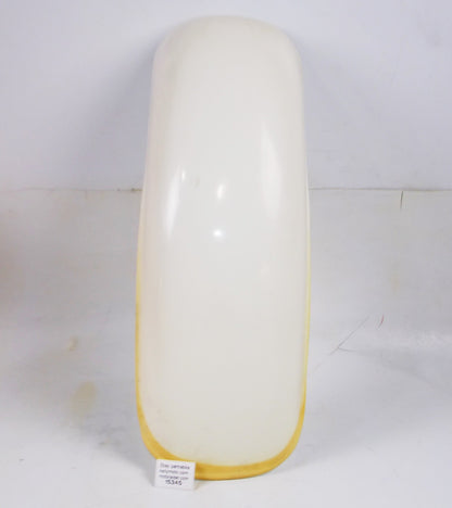 VINTAGE WHITE MOTOCROSS REAR FENDER L=22" W=7.5" MAV BETA CAGIVA GILERA APRILIA - MotoRaider