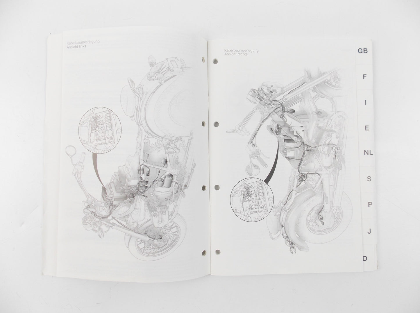 BMW 1997 R 1200 ELECTRICAL CIRCUIT DIAGRAMS MANUAL BOOK SCHEMATIC 01999799679 - MotoRaider